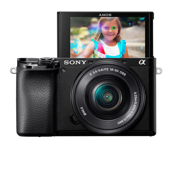 Sony A6100 (Black) + 16-50mm F3.5-5.6 PZ OSS II Garanzia Sony Italia Sony A6100 (Black) + 16-50mm F3.5-5.6 PZ OSS II Garanzia Sony Italia